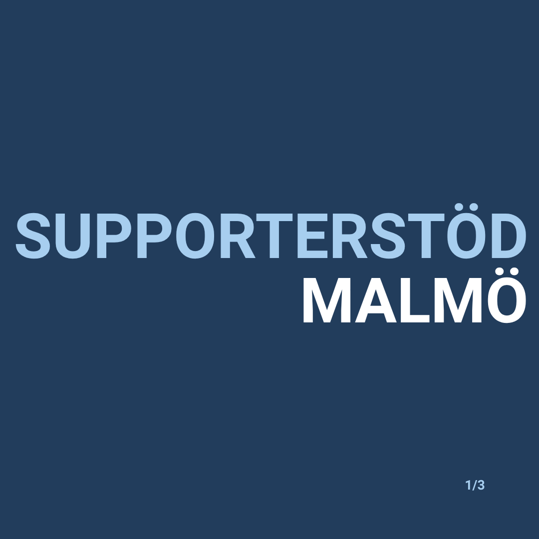 Supporterstöd Malmö tweet media