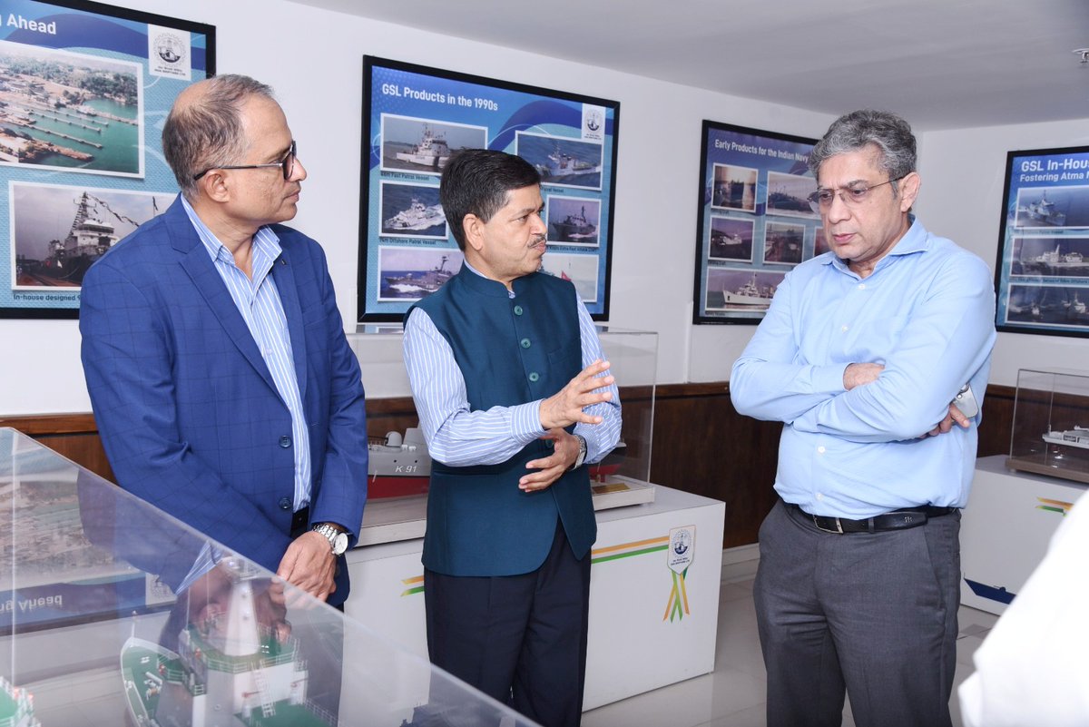 Goa Shipyard Ltd tweet media