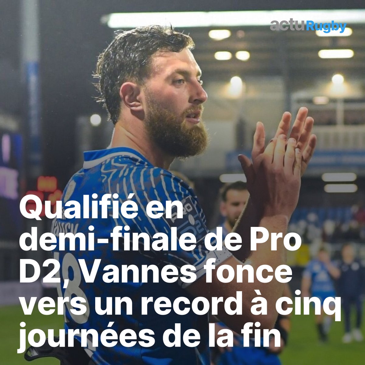 acturugby's tweet image. 🏉 Les Bretons sont costauds cette saison : 12 points de bonus en 25 matchs 💪 

Et un record à aller cherche ▶️ shorturl.at/sWMd8

#Vannes #ProD2 #rugby