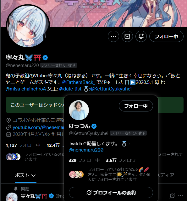 おなつのにびたし🐈‍⬛💜化け猫お姉さんVTuber tweet media