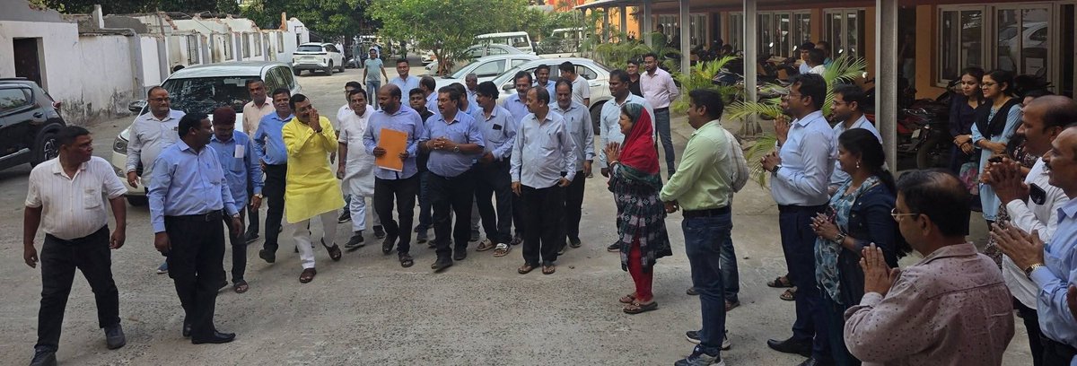GMohapatraBjp's tweet photo. Attended the OCC Employees’ Union general body meeting. Office bearers for 2026–27 were elected unanimously.
Grateful to all members for nominating me as President. Congratulations to the newly elected team and best wishes for a successful tenure.
#Odisha #OCC #EmployeesUnion https://t.co/QlwNT22UoW