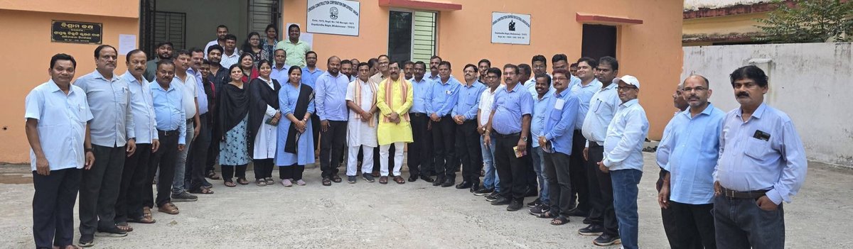 GMohapatraBjp's tweet photo. Attended the OCC Employees’ Union general body meeting. Office bearers for 2026–27 were elected unanimously.
Grateful to all members for nominating me as President. Congratulations to the newly elected team and best wishes for a successful tenure.
#Odisha #OCC #EmployeesUnion https://t.co/QlwNT22UoW