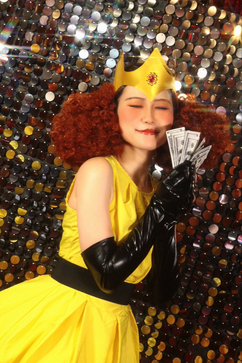 パワーパフガールズのヴィランズであり
私の小さい頃から大好きなキャラクター

プリンセス・モアバックスに
なってきました〜〜💵💵💵💵💵🩷

💵💵💵💵💵💵💵💵💵💵💵💵💵
 #PPG悪役美女3人