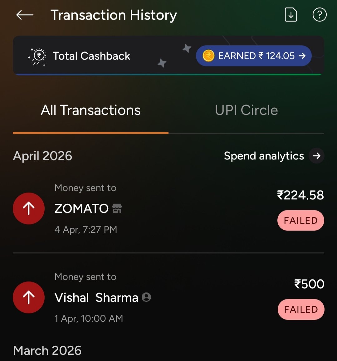 i_amrishab's tweet photo. In both the cases money is debited from bank and rupay card using bhim upi but both of them failed why such a high number of failure rate suddenly??? Still waiting for the 1st April refund though 3 days passed @NPCI_BHIM  @NPCI_NPCI #bhim #upi @RBI @AxisBankSupport @KotakBankLtd https://t.co/rxygAanxIR