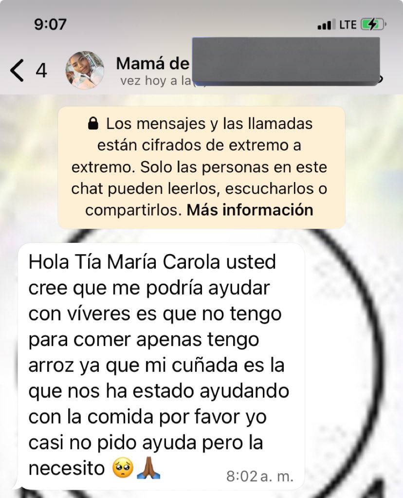 Amigos, estos mensajes son cada día más frecuentes
Puedo ayudar a un par d mamitas, pedir a familiares y compañeros/trabajo, pero no somos suficientes.
Por eso recurro a ustedes.
Revisen este hilo ⬆️d necesidades, pero también d amor.
Si puedes donar viveres x favor DM #GYE