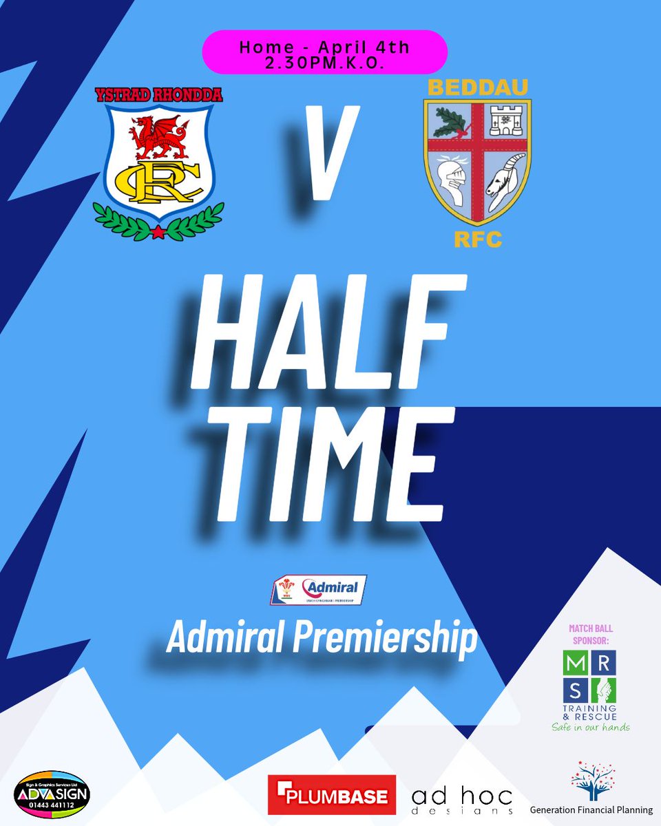 YSTRAD RHONDDA RFC tweet media