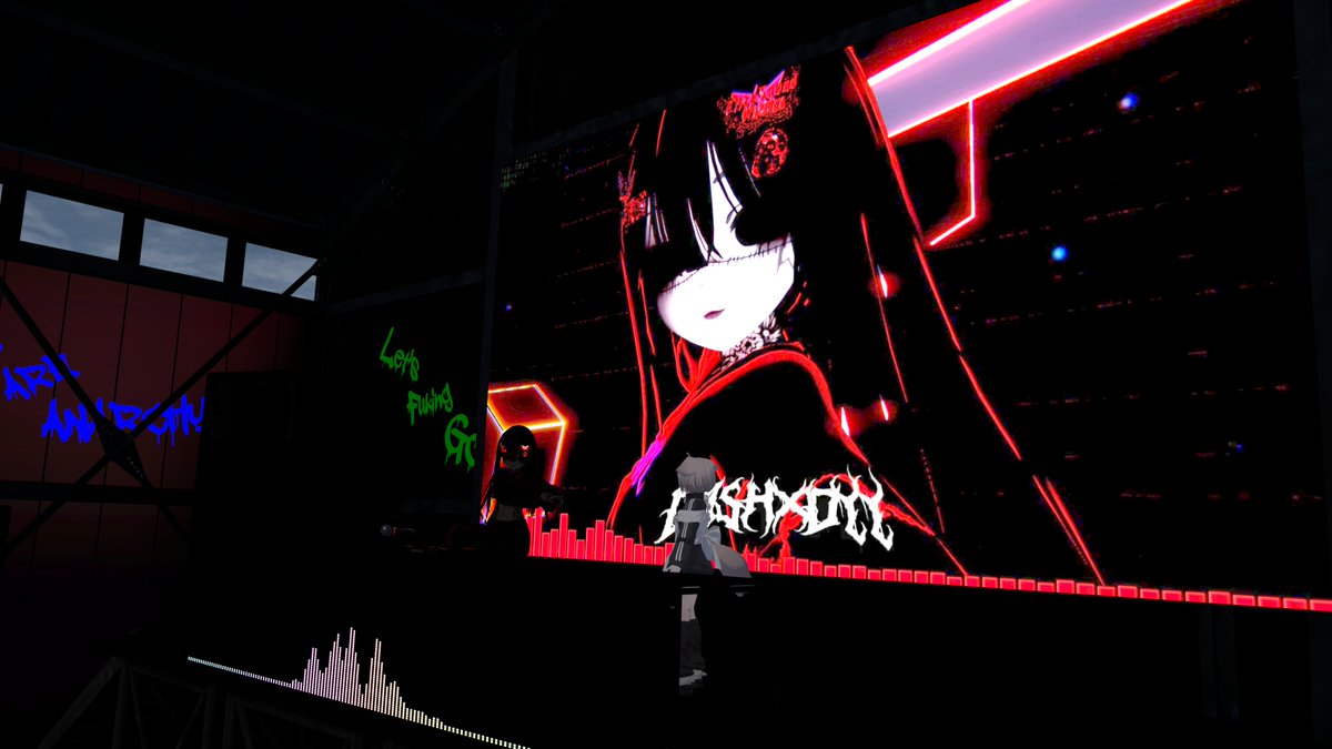 四番手【𝐃𝐉𝐒𝐇𝐗𝐃𝐘𝐘】 

なんとNewFall2Kさんとのコラボだー！！  

#UrbanRiotVRC