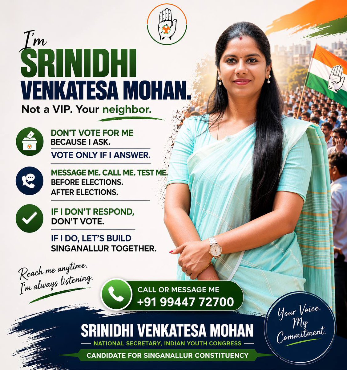 Srinidhi Venkatesamohan tweet media