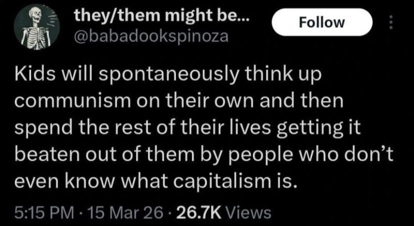 inhumans of capitalism (Ojibwa )☭ tweet media