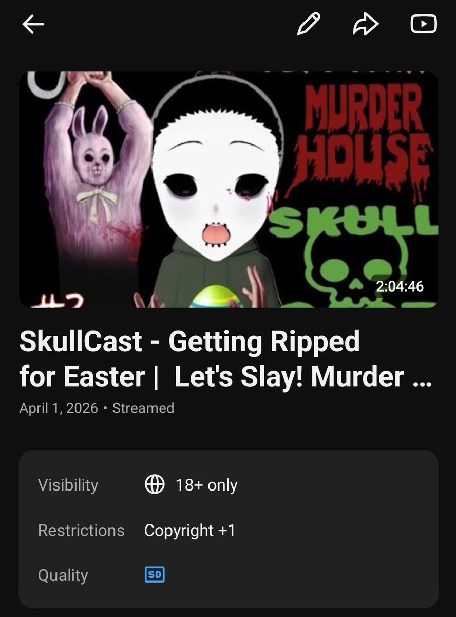Slayeverygam3's tweet photo. I guess I'm Too Hot for YouTube.. Might as well just follow me on Rumble instead:
https://t.co/NUowiblA7p
#FREESLAY! https://t.co/Tm8Xmzs605
