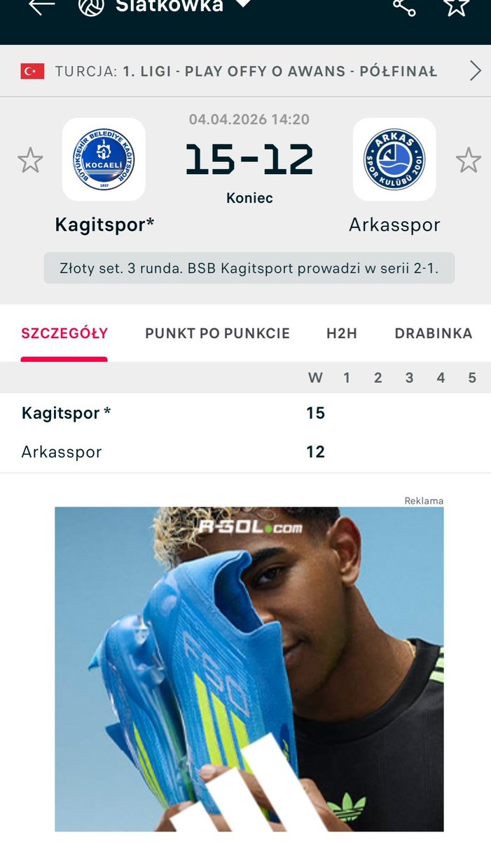 Patrykforza's tweet image. Po #goldenset, który był potrzebny by wyłonić finalistę z pośród #Büyükşehir Belediye Kağitspor-#Arkas Spor Kulübü 15:12 wynik.Siatkarze Kağitspor awansowali do #Final play-off #ErkeklerLig przed nimi ostatnia faza by wspiąć się do EfelerLig został tylko jeden przeciwnik.
#TVF