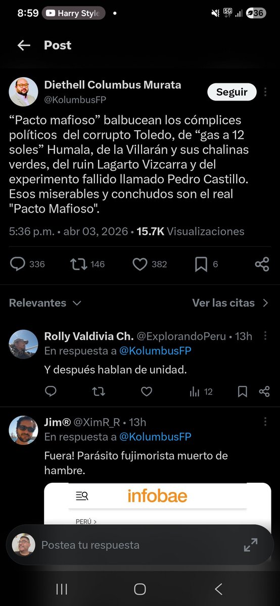 privasu's tweet photo. Debo reconocer que @KolumbusFP fue el único fujimorista que acudió al set de #Alacama para una entrevista. Y de esa hora y media, me quedo con esta repregunta de @paolobenza cuando el candidato cuestiona por qué no lo dejó hablar de sus propuestas 👇
https://t.co/wx7KCS481D https://t.co/FdQgZkvYJt