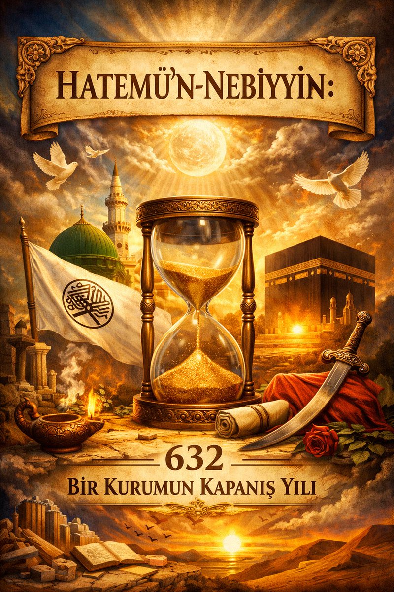 AliCivan34's tweet photo. HATEMÜ’N-NEBİYYÎN

632: Bir Ölüm Tarihi Değil, Bir Kurumun Kapanış Yılı

3 Mart 1924’te Türkiye Büyük Millet Meclisi’nin aldığı tek bir kararla Halifelik kurumu lağvedildi. 

Yüzyıllar boyunca İslam dünyasının sembolik otorite merkezi olarak kabul edilen bu makam, https://t.co/qwwyHl1taR
