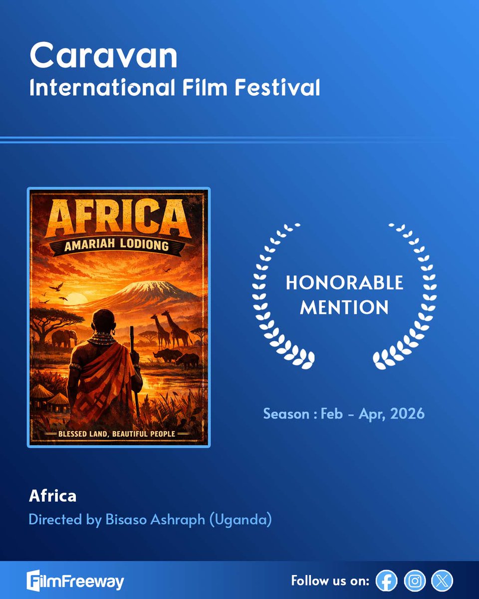 Caravan International Film Festival tweet media