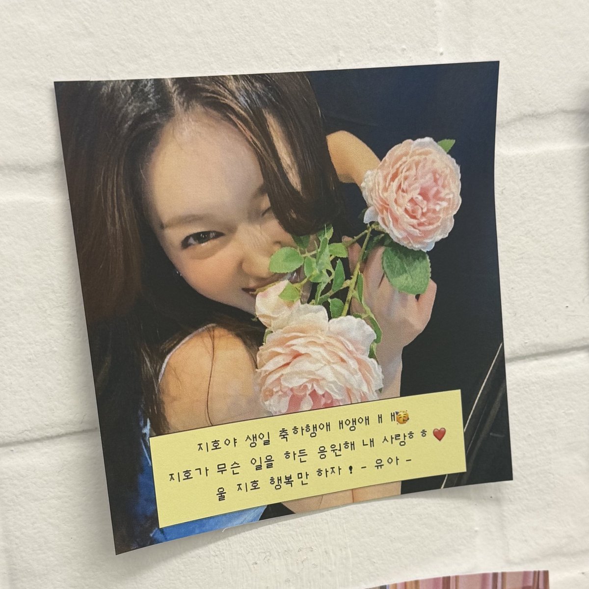 유아언니두 지호 추카한다네요~~