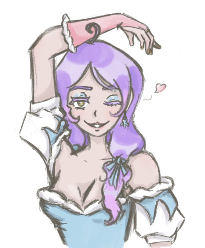 lamolfo's tweet photo. I will delight you with a beautiful lady on this day for pokemon roleplay 😄

#oc #originalcharacter #pokemon #digitalart #krita https://t.co/8qXQub8keI