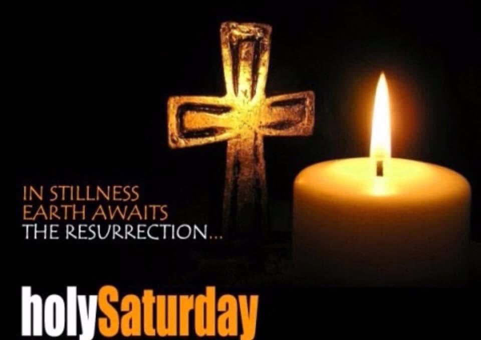 God’s silence does not equal God’s absence. #HolySaturday