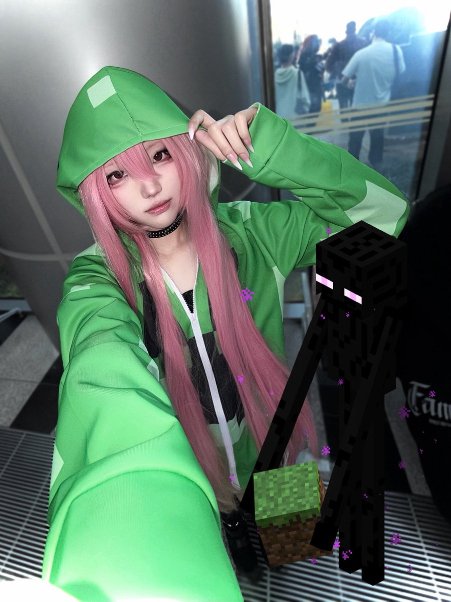 kkxkch's tweet image. #cos #creeper
  ╱|、
(˚ˎ 。7  
 |、˜〵          
じしˍ,)ノ