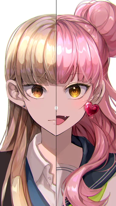 似てるけど違うふたり #正反対な君と僕 #氷の城壁
