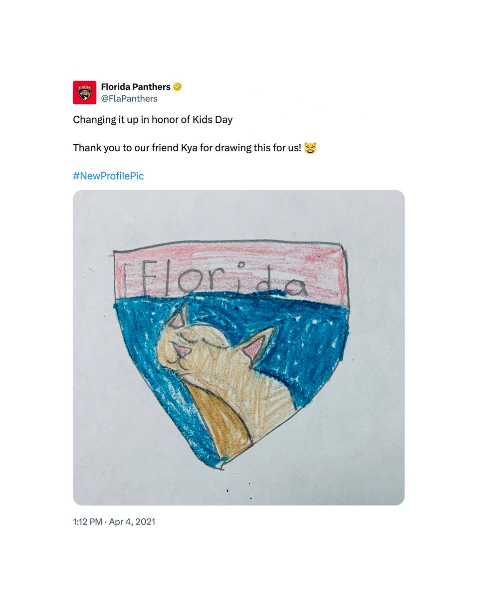 Florida Panthers tweet media