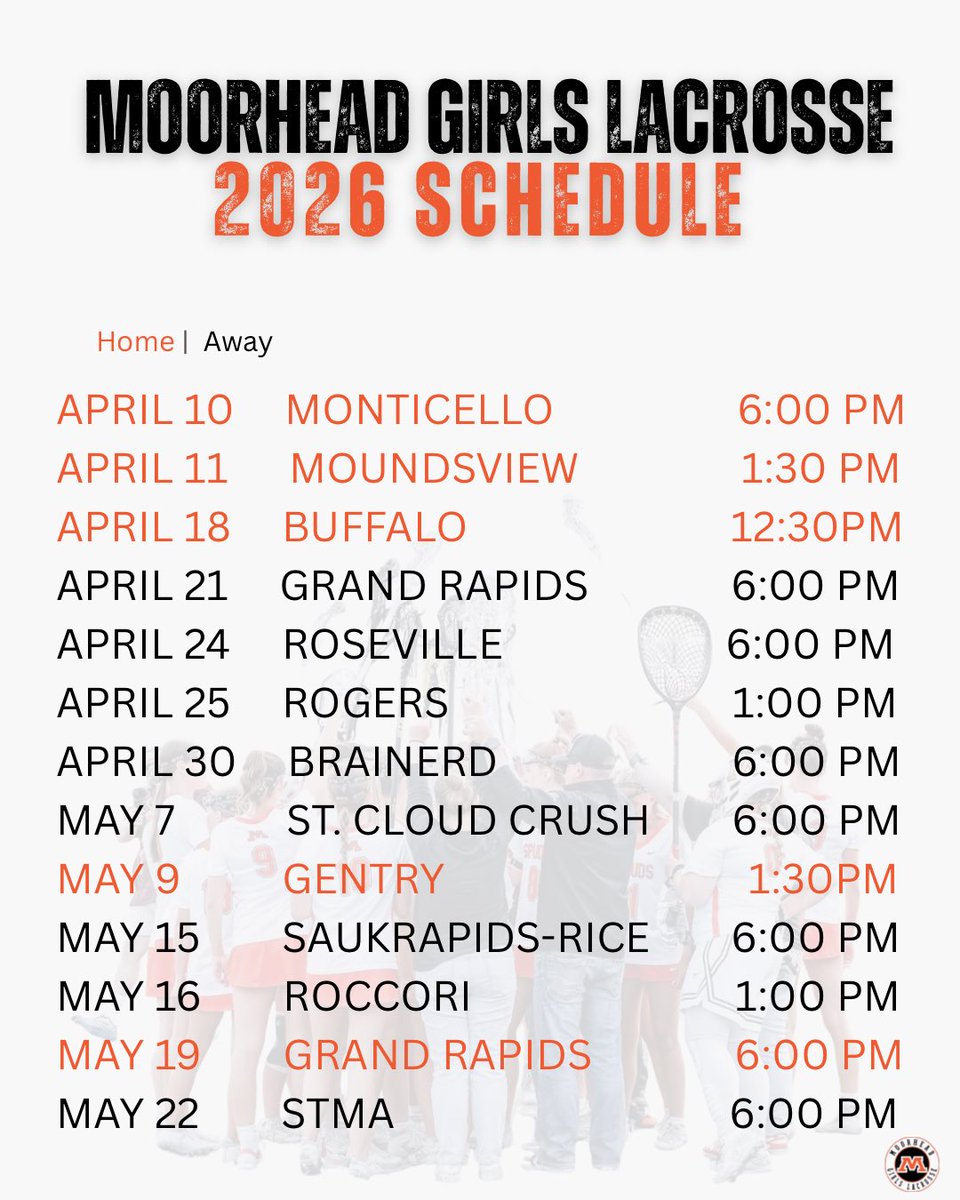Moorhead Girls Lacrosse tweet media