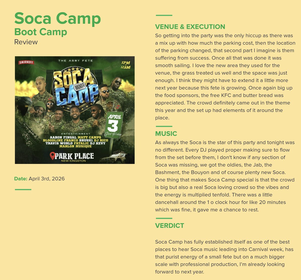 I Am Soca tweet media