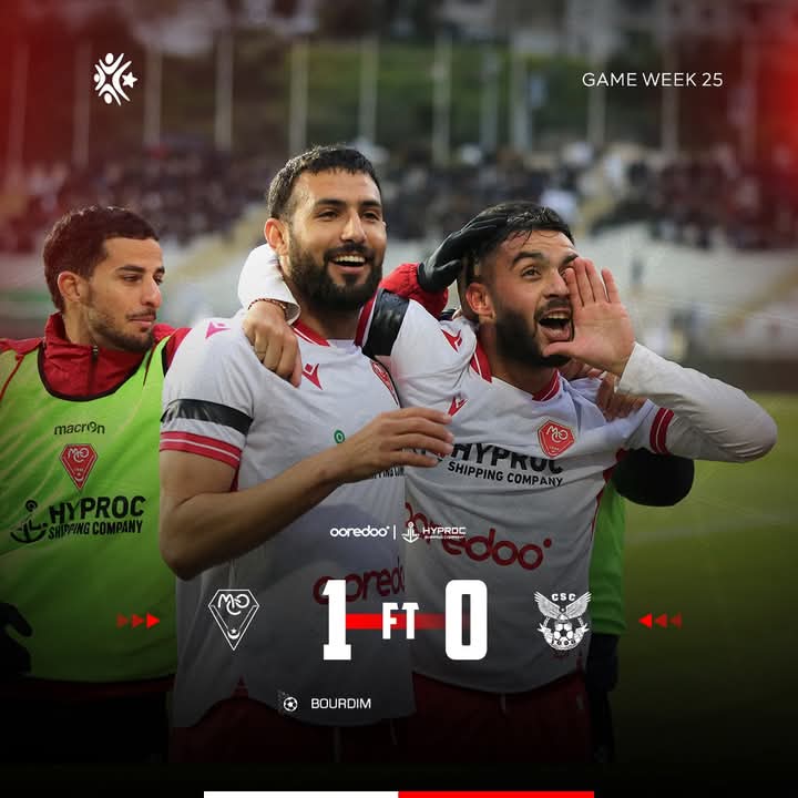 TheZokerTV's tweet photo. Victoire importante hier du #MCOran à l'extérieur vs #CSConstantine.

Mais comme d'habitude, les matchs en retard 3/4 pour certaines équipes vont faussé le championnat et pire encore.

Ligue 1 Bombito Mobilis https://t.co/BjNF2KLhSz