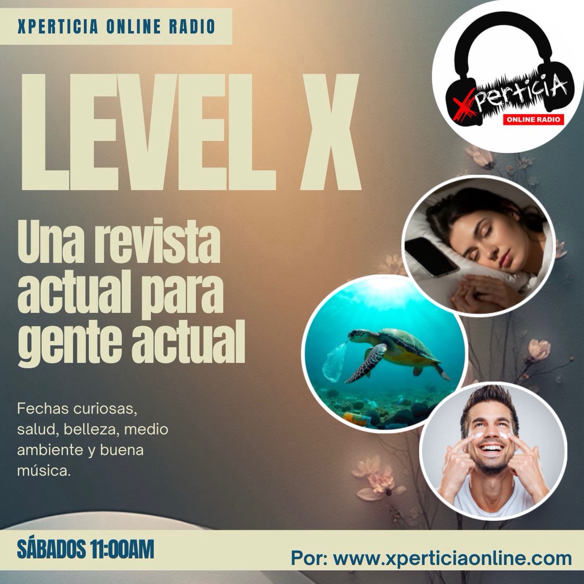 XperticiaOnline's tweet image. 🔵 TODOS los SÁBADOS 11:00am (Hora Bolivia); escucha “#LEVELX” 😉 una revista musical. 🎙Con: Sonia Paxi.

🔊 A través de: xperticiaonline.com 

#SintoniaCreativa
#XperticiaOnlineRadio
#RevistaRadial
#FechasCuriosas #RevistaMusical 
#RadioOnline #RadioOnlineBolivia