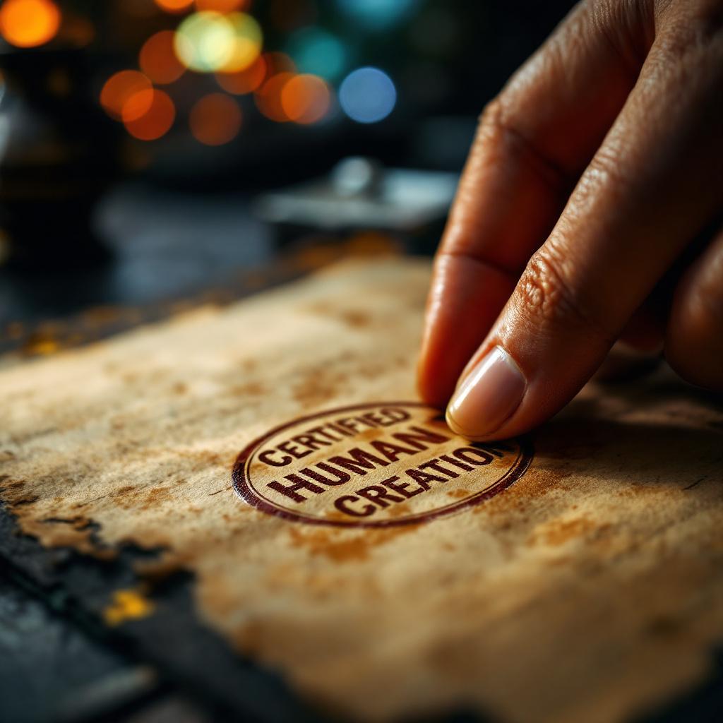 PromptAndLearn's tweet image. Skeptical about content authenticity? 🤯 Human creators are pushing for a 'Fair Trade' style label to prove their work is genuinely human-made. Is it time to shift the burden of proof? 👇

promptandlearn.com/human-made-con…

#AI #AICertification #CreatorEconomy #Authenticity #HumanMade