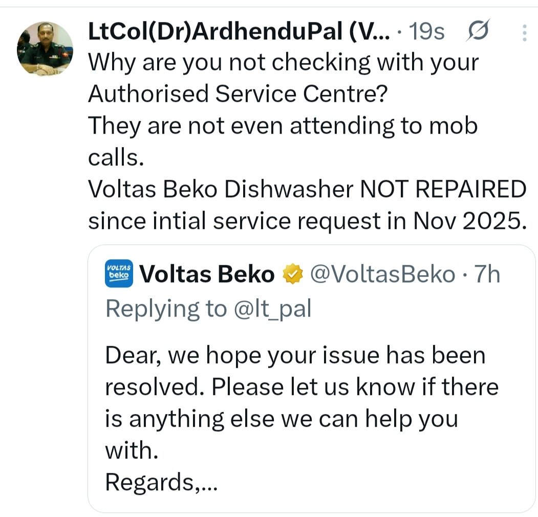 LtCol(Dr)ArdhenduPal (Veteran) tweet media