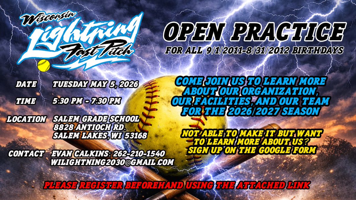 Wisconsin Lightning 2030 (@2030Lightning) / Posts / X
