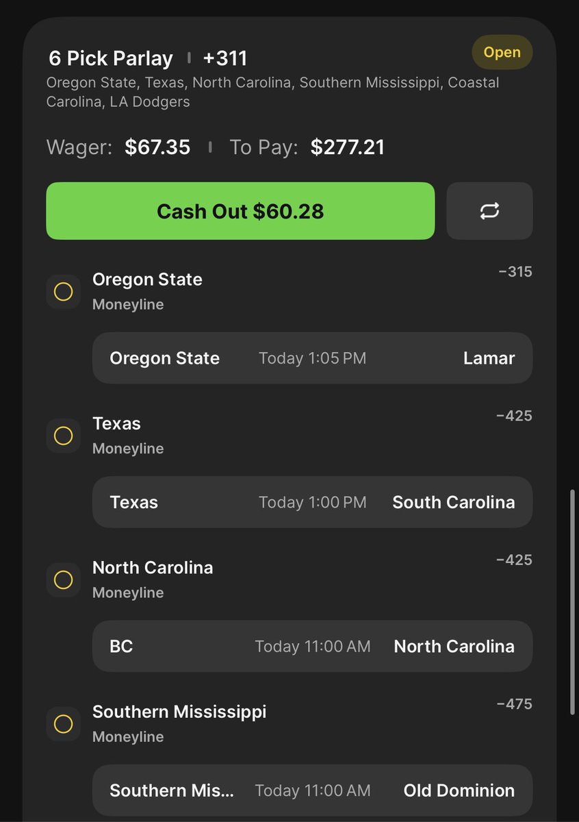 GoldenGambl3's tweet photo. Baseball money lines today 

Take em a or take a few https://t.co/3AQMmHexrh