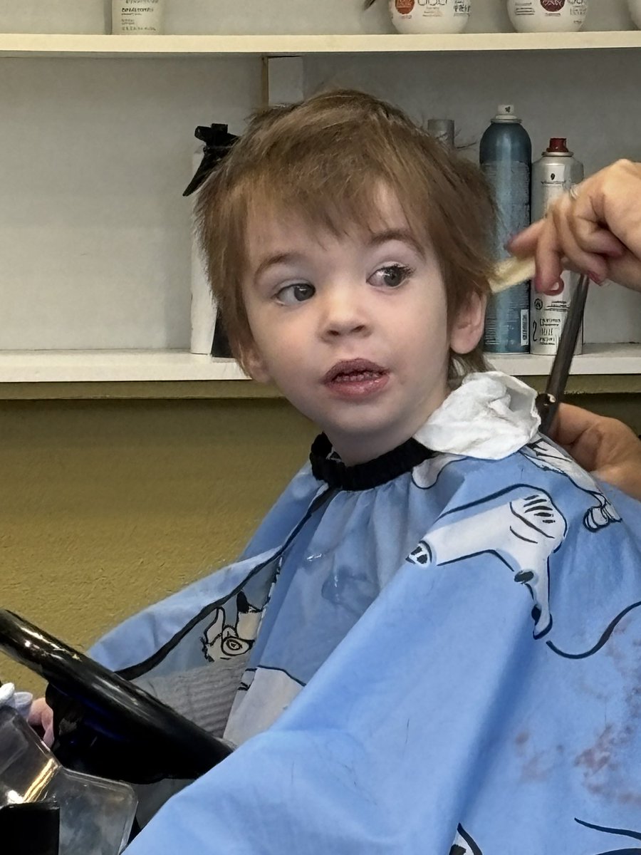 cbctom's tweet image. Joel gets another haircut. His 5th since the start of last year. 

The mullet is gone but the cowlicks are a statement. #saturdaymorning