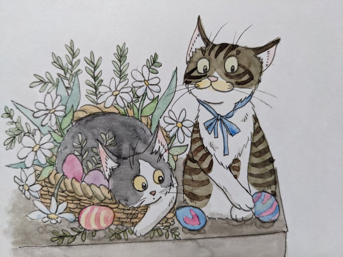 paseri021's tweet photo. Happy #Caturday 🐣🌷🐇🌿
 #pasericat https://t.co/Ikeno5T1X0