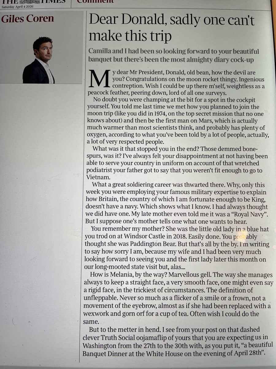 Lord Alfred’s Diary tweet media