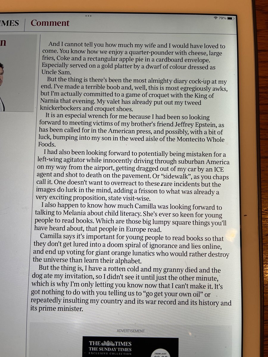 Lord Alfred’s Diary tweet media