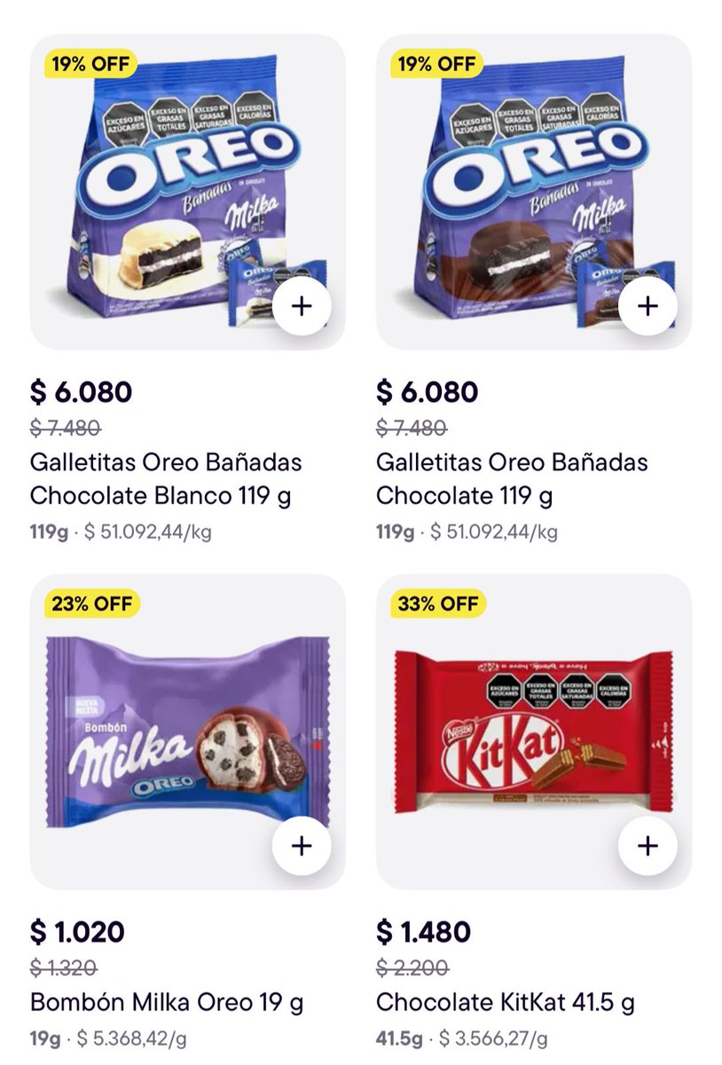 Pascuas x PedidosYa 

Hasta 30% OFF en huevos de pascuas seleccionados y 3x2 en mini huevitos Kinder en Kioscos SOLO PIDIENDO POR PEDIDOSYA 🔥 

Además si son Plus tienen envío gratis 🙌

Vigencia: hasta el 05/04 

Les paso el link que los lleva a la promo: