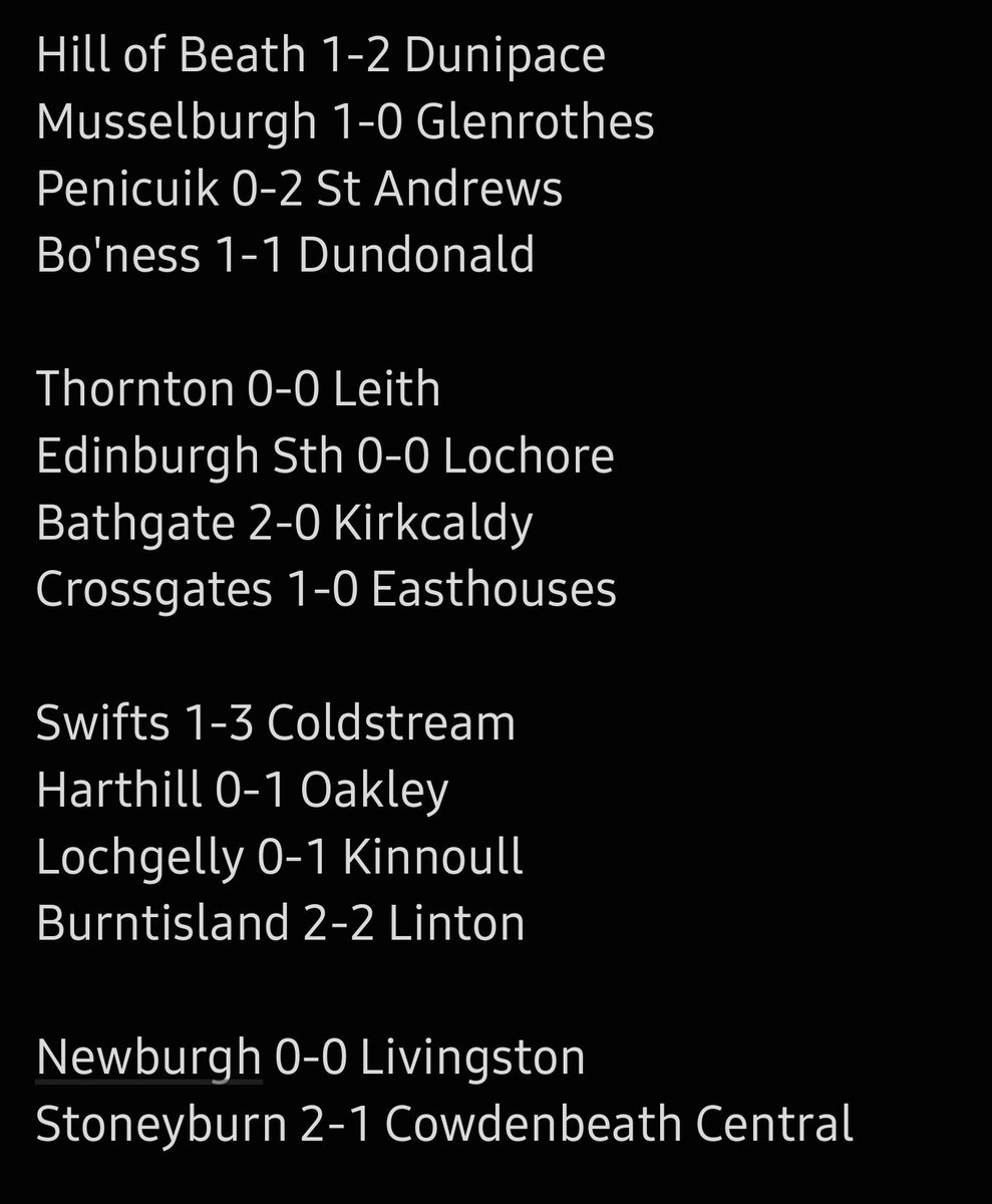 Fife Football tweet media