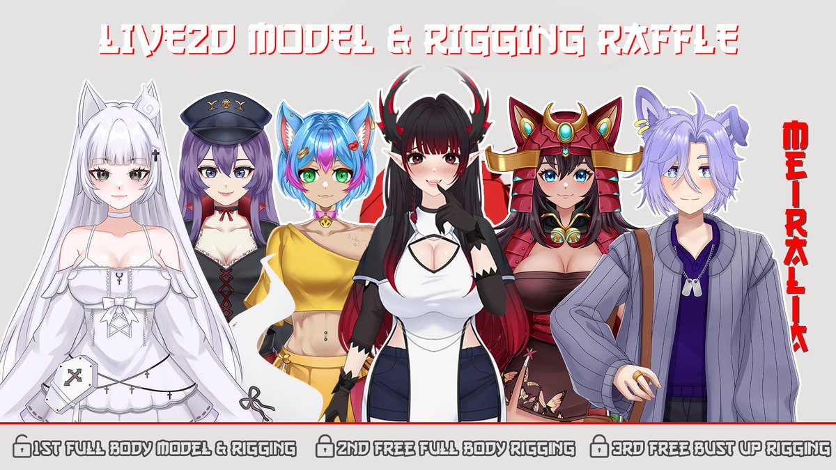 Meira | Live2D Comms Open tweet media