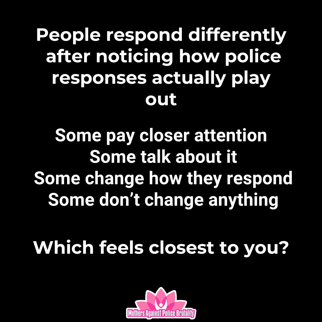 Mothers Against Police Brutality tweet media