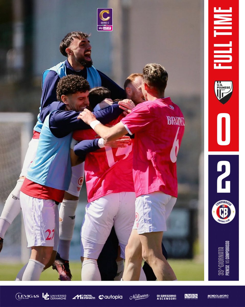 🔴🔵FUUUUL TIME
Vittoria!
#PIACAM 0-2