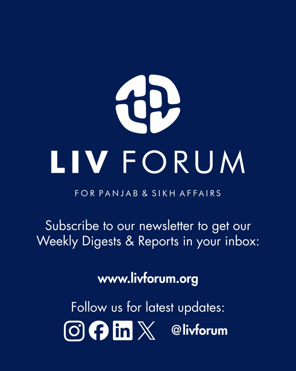 Liv Forum for Panjab and Sikh Affairs tweet media