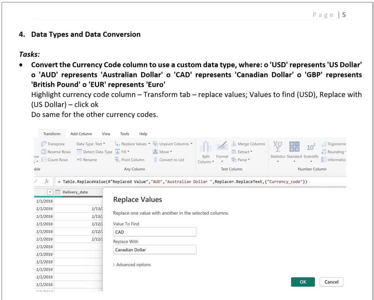 AnalyticswithTM's tweet photo. Data types, data conversion, add column, merge tables in #PowerQuery https://t.co/8Jp1cJopQV