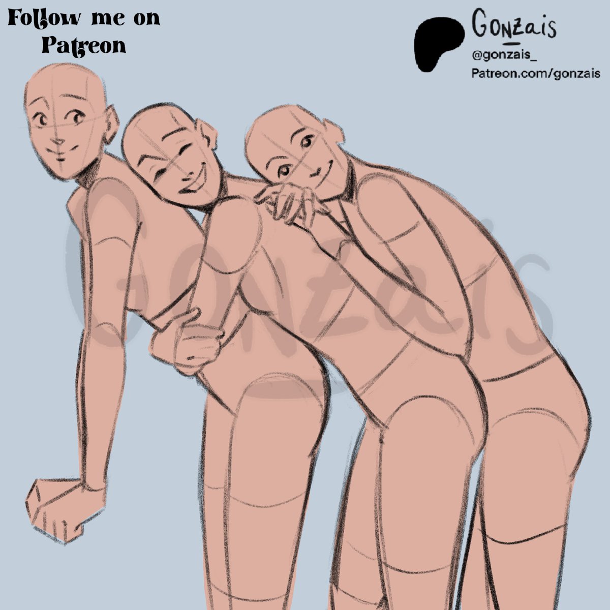 Gonzais poses for reference✨️ tweet media