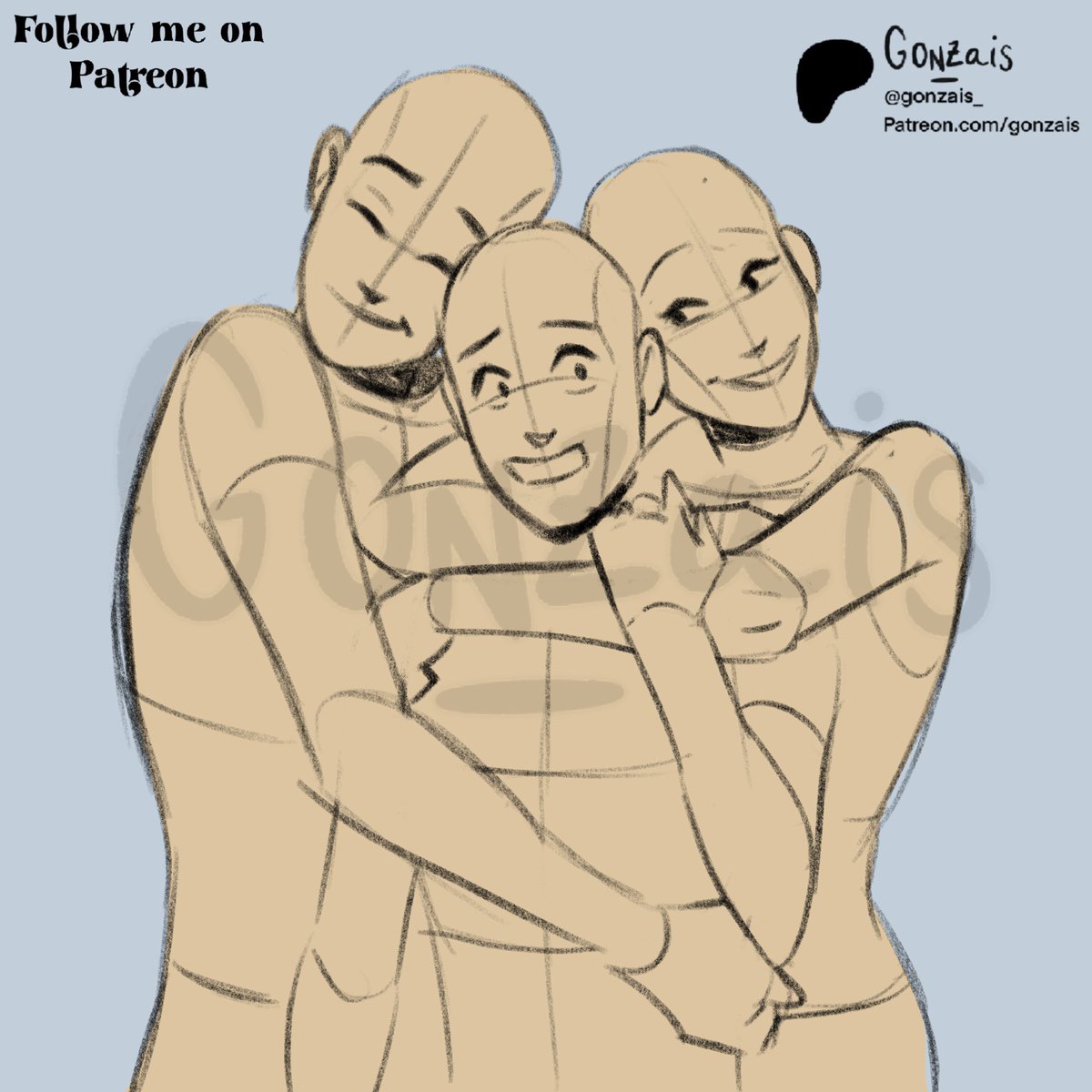 Gonzais poses for reference✨️ tweet media