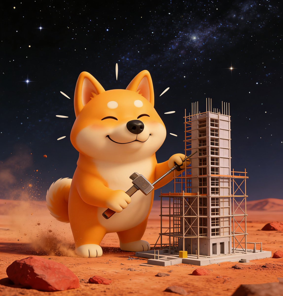 Dogshit_me's tweet photo. We are building on Mars. No matter how many fluctuations and ups and downs there are, the community will solve it, because the future belongs only to the community.
@OKX @XLayerOfficial https://t.co/zTblyrUoKu