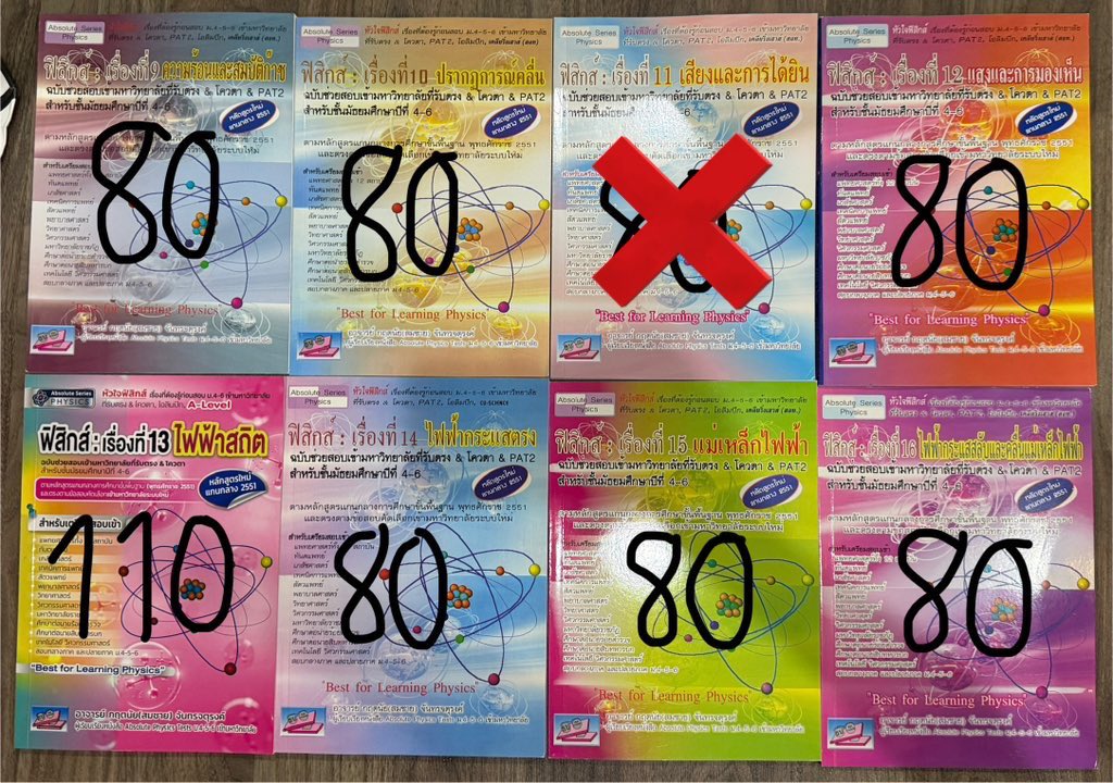 ส่งต่อหนังสือฟิสิกส์
🤍 dm ได้เลยค้าบ
เรื่องราคาทักมาคุยก่อนได้นะคะ
เรายินดีให้คําปรึกษาเรื่องสอบทั้งหมดเลยหลังซื้อคับ !
⭐️ ซื้อครบเชต 17 เล่ม ส่งฟรีคับ
ไม่มีรอยทุกเล่ม
#ส่งต่อหนังสือ #ส่งต่อหนังสือเตรียมสอบ #หนังสือเรียนมือสอง #dek69 #dek70 #dek71 #TCAS69