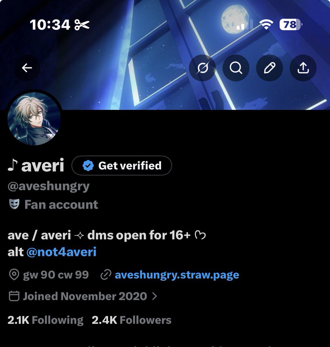 ♪ averi tweet media