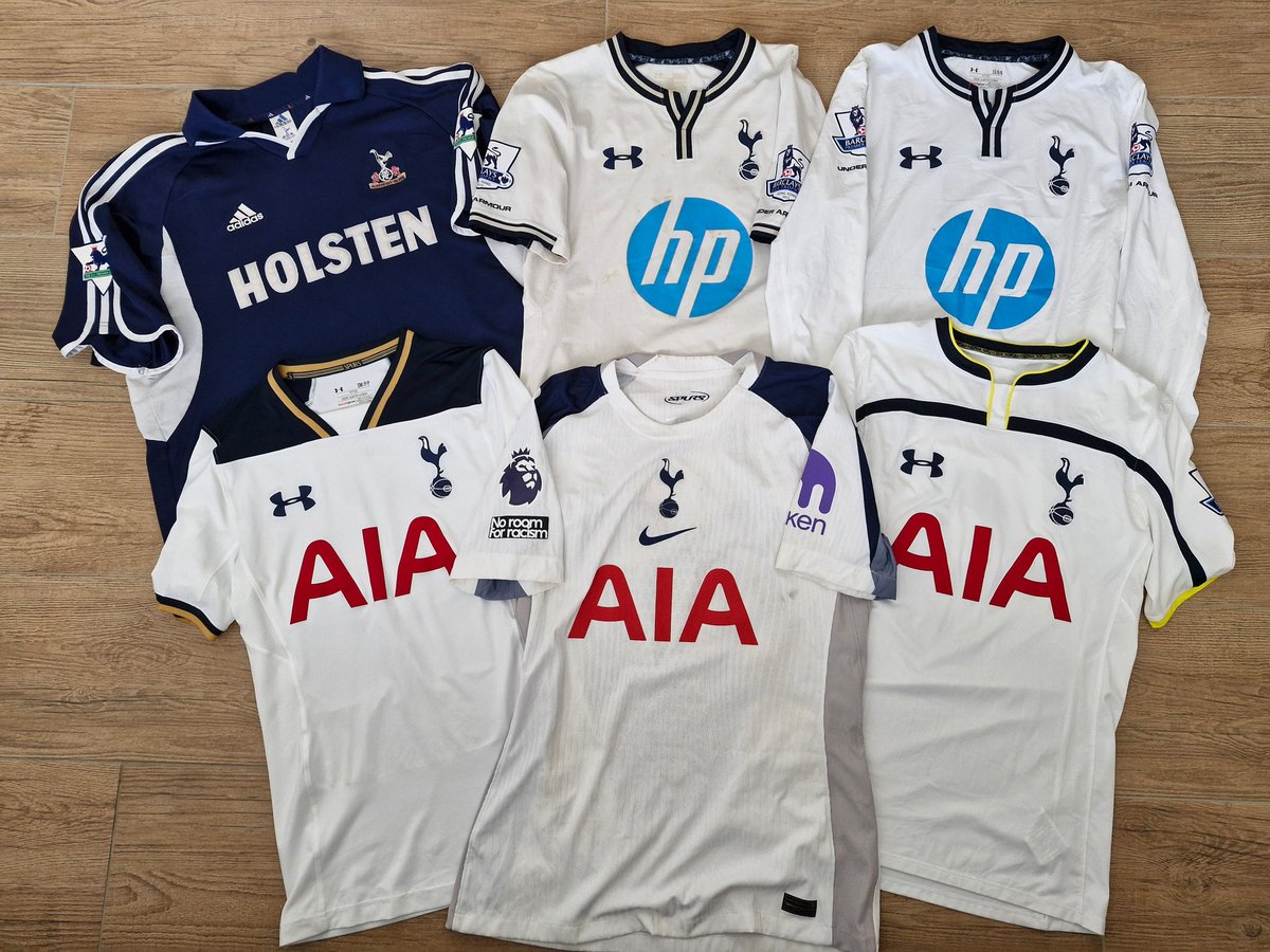 Tottenham Hotspur Match Worn Shirts tweet media