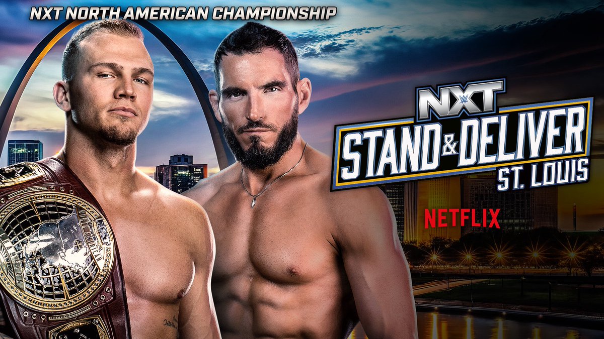 WWEIndia's tweet photo. Kal #WWENXT #StandAndDeliver par LIVE at 4:30 AM (IST) on @NetflixIndia:
🏆 Joe Hendry vs. Ricky Saints vs. Ethan Page vs. Tony D’Angelo - Fatal 4-Way #NXTTitle Match
🏆 Jacy Jayne vs. Kendal Grey vs. Lola Vice - NXT Women’s Title Triple Threat Match
🏆 Myles Borne vs. Johnny Gargano - NXT #NATitle Match
🏆 Tatum Paxley vs. Blake Monroe - NXT Women’s North American Title Match
…and MORE! ⬇️